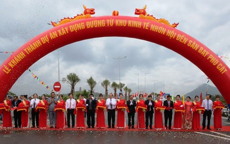 Phó Thủ tướng dự khởi công dự án lớn tại Bình Định - ảnh 4